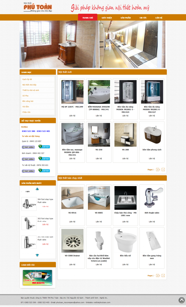 Thiết kế Website tại Vinh Nghệ An Hà Tĩnh
