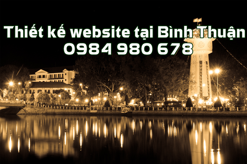 Thiết kế website tại Bình Thuận