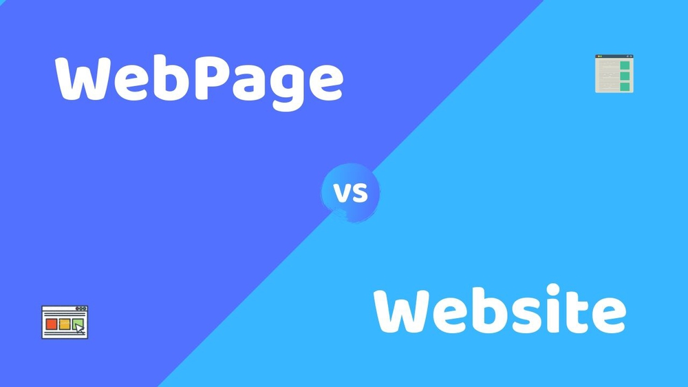 Website và webpage khác nhau như thế nào