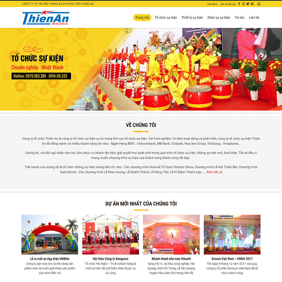 Thiết kế Website tại Vinh Nghệ An Hà Tĩnh